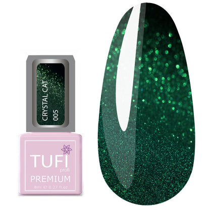 Gellack TUFI profi PREMIUM Crystal Cat 05 Saphir