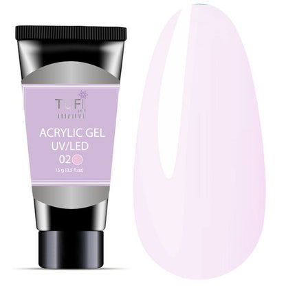 TUFI profi PREMIUM Acrylgel 02 Zarte Wolke
