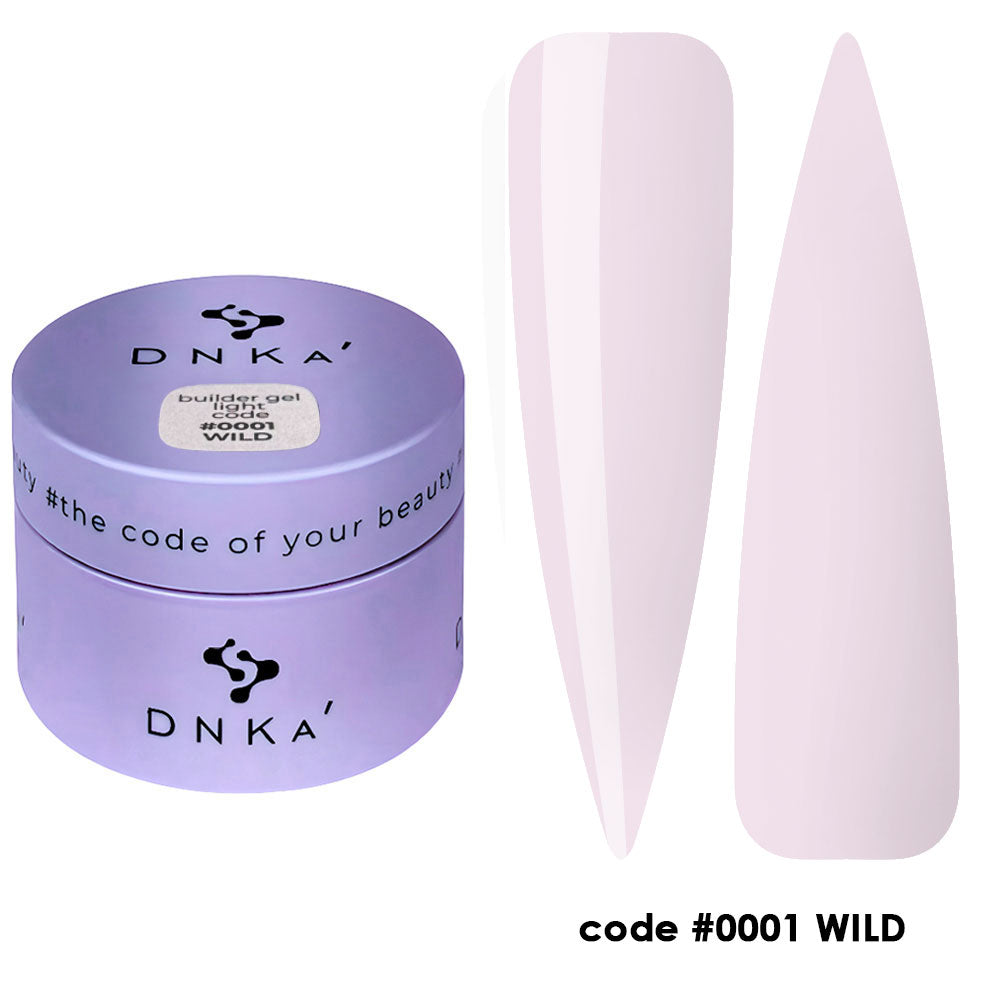 Aufbaugel DNKa Builder Gel LIGHT code #0001 WILD 30ml