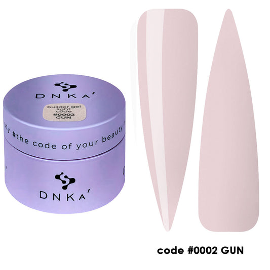 Aufbaugel DNKa Builder Gel LIGHT code #0002 GUN 30ml