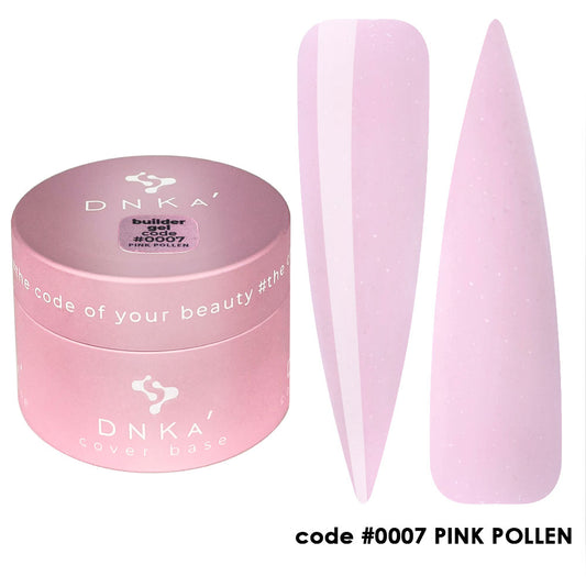 Aufbaugel DNKa Builder Gel Nr. 007 Pink Pollen 30 ml