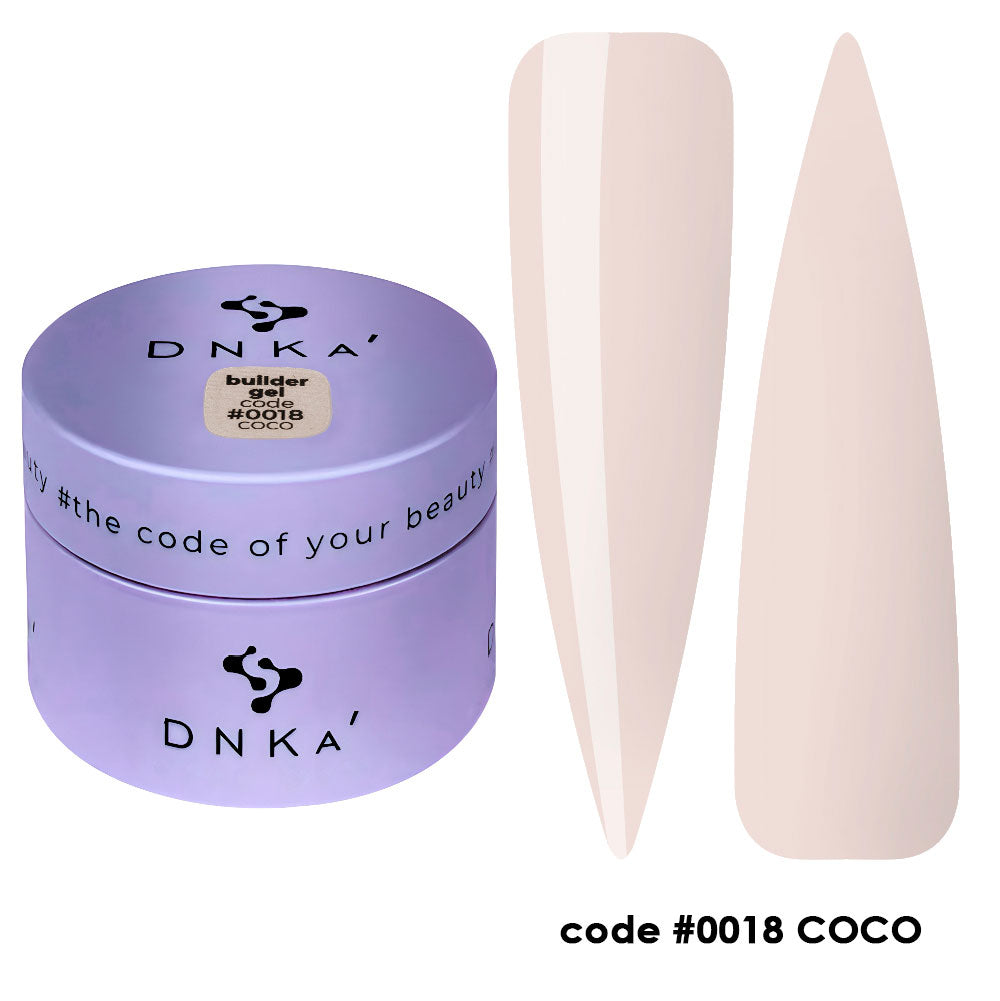 Aufbaugel DNKa Builder Gel Nr. 0018 Coco 30 ml