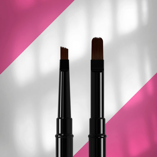 EXPERT Doppelseitiger Pinsel 06/10 (für Gel 11 mm / für Gel 7 mm)