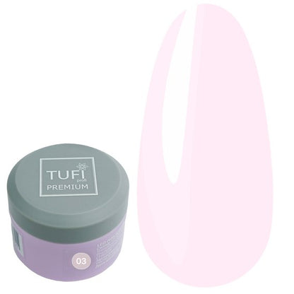 LED-Gel TUFI profi PREMIUM 03 Pink transparent